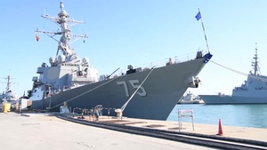 Donald Cook Change in home port