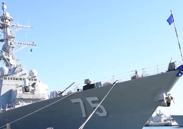 Donald Cook Change in home port