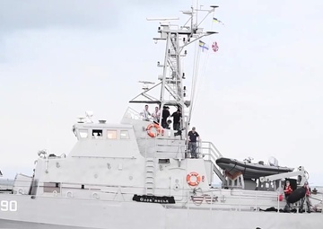 Exercise Sea Breeze 2021 Ships Return to Odesa, Ukraine