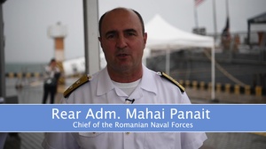 Exercise Sea Breeze 2021 Shout Out - Rear Adm. Mahai Panaik, Chief of Romanian Naval Forces