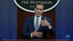 Pentagon Press Secretary Holds News Conference