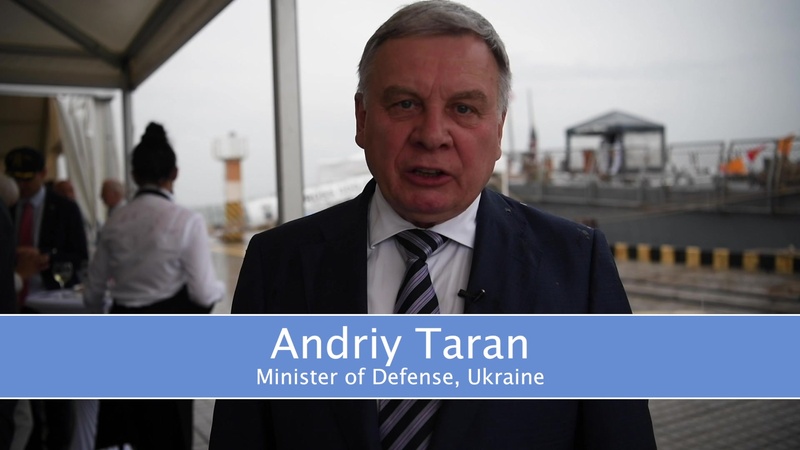 Exercise Sea Breeze 2021 Shout Out - Andriy Taran, Minster of Defense, Ukraine