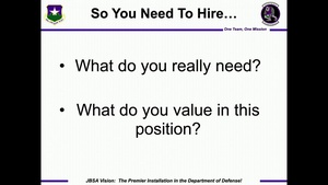 502d ABW Civilian Hiring Forum