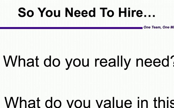 502d ABW Civilian Hiring Forum