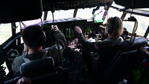 Col Ochoa takes first flight since assuming command of LRAFB