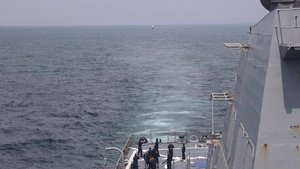 Ships transit Black Sea, Exercise Sea Breeze 2021