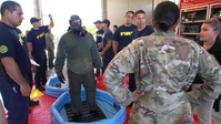 Special Hawaii National Guard response unit assists with response training in Kauai