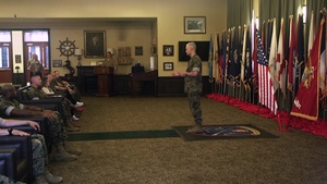 Combat Instructor Battalion Relief and Appointment Ceremony