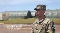 Faces of Forager 21: Pfc Hernandez