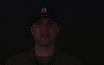 Houston Astros - MLB Shoutout - Capt Harold Montross