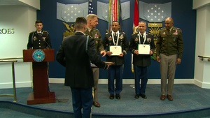 USAREC Top Recruiting Company Command Teams Recognition Ceremony