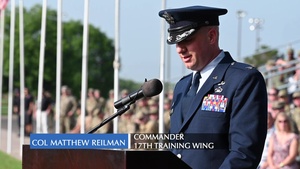 17th Training Wing Change of Command