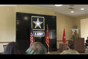 Col. Santee Vasquez Welcomed as Crane Army’s New Commander