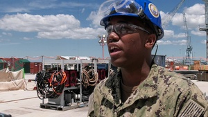 Stennis Anchor Chain Removal