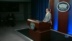 Pentagon Press Secretary Holds News Conference