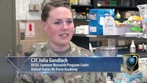 Cadet Summer Research Program: AF leaders of tomorrow help solve today’s problems