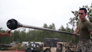 Talisman Sabre 21: Marines perform M777 Maintenance b-roll