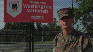 Washington Nationals - Lance Cpl. Andrew Herwig