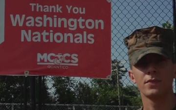 Washington Nationals - Lance Cpl. Andrew Herwig