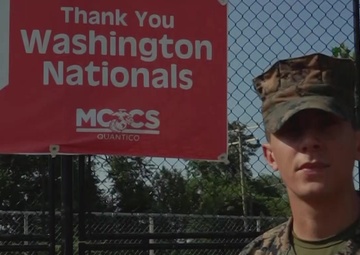 Washington Nationals - Lance Cpl. Andrew Herwig