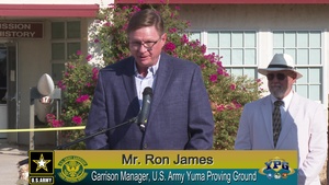 U.S. Army Yuma Proving Ground Heritage Center Reopening