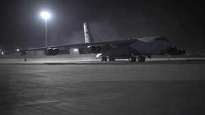 B-52 Arrival at Al Udeid - May 4 2021