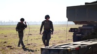 B-roll of Marines setting up for HIMARS GMLRS during Exercise Talisman Sabre 21