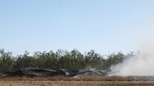 M777 180 fps, U.S. Marines and ADF, during Exercise Talisman Sabre