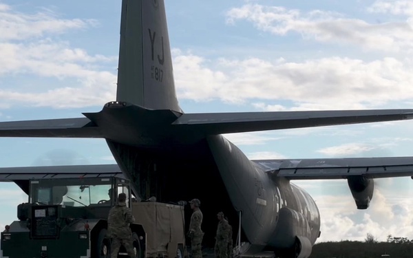 PACIRON 36th Contingency Response Group unload