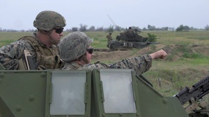 Marines Conduct Live Fire Range during Exercise Sea Breeze 21