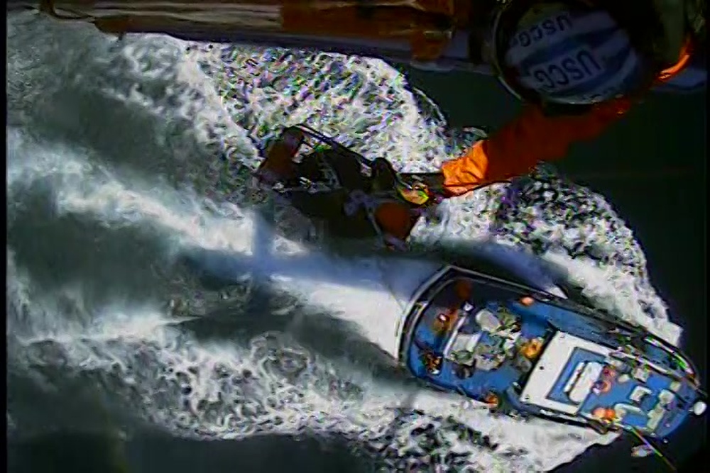 DVIDS - Video - Coast Guard Medevacs Man From Fishing Vessel Near ...