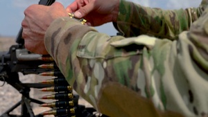 2021 National Best Warrior Competition M240 Engagement Range