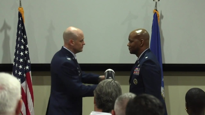 505th Training Squadron Change of Command ceremony