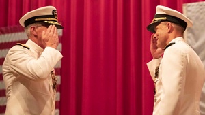 Vice Adm. Thomas Greets the Fleet