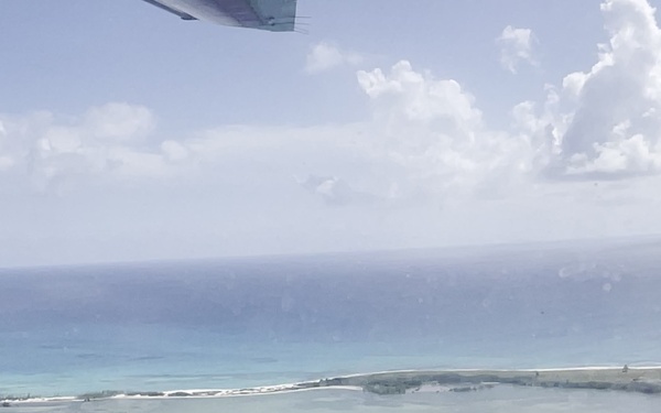 Coast Guard Conducts Air Patrol off Bahamas