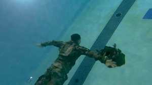 2021 National Best Warrior Competition Day 02 Water Survival B-Roll