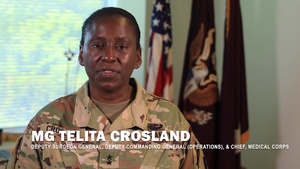 MG Crosland sends Happy Birthday wishes to the Medical Corps.