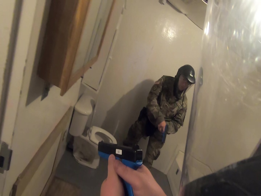 DVIDS - Video - 28th Military Police Company practice clearing rooms at ...