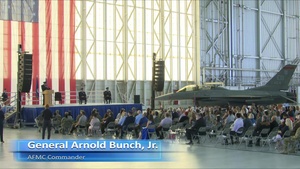 LIVE: Air Force Test Center Change Of Command Ceremony Major General Evan C. Dertien
