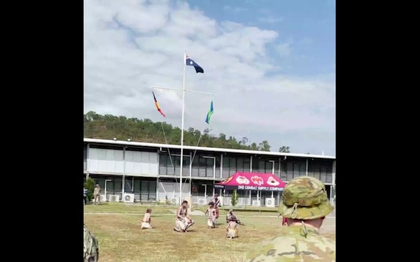 *BROLL* Welcome to Country for Talisman Sabre participants