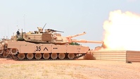 4-118th conducts M1A1 Abrams tank live-fire
