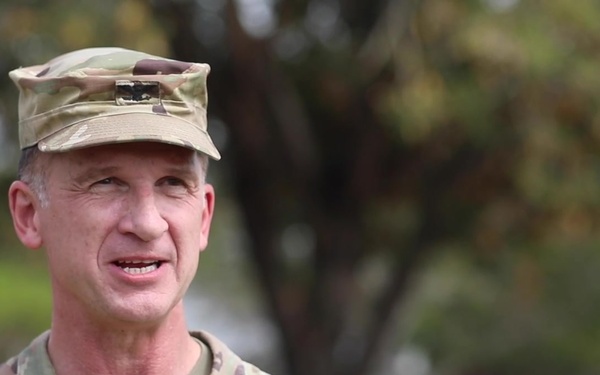 *BROLL* Col. Jerry Hall Interview - Welcome to Country for Talisman Sabre participants