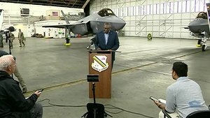 Defense Secretary Holds a News Conference in Alaska