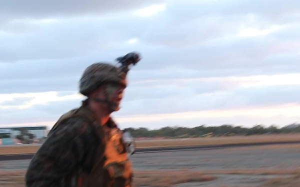 Talisman Sabre 21 Bowen Airfield Attack (B-Roll)