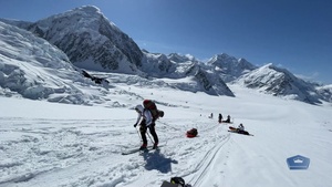 Air Force Mountaineers 'Skin' Their Way Up Denali