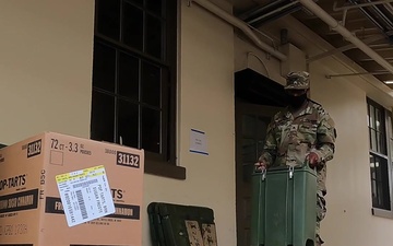 Public Health Activity-Hawaii oversees safe delivery of food during the U.S. Army Medical Command Best Leader Competition