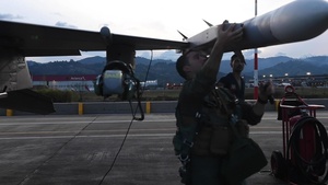 USAF F-16 Crew Chief B-Roll at Relampago VI