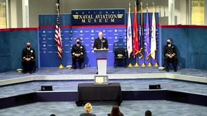 Petty Officer 3rd Class Cameron Walters' Purple Heart Medal Ceremony
