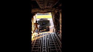 Vertical Video of Talisman Sabre 21: 3d Battalion, 12th Marines Execute High Mobility Artillery Rocket System Rapid Infiltration