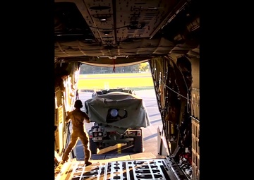 Vertical Video of Talisman Sabre 21: 3d Battalion, 12th Marines Execute High Mobility Artillery Rocket System Rapid Infiltration